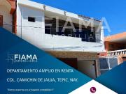 Departamento en renta en Camichín de Jauja, Tepic, Nayarit