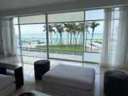 Departamento en renta en Cancún frente al mar