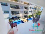 Departamento en renta en Granjas del Marqués, Acapulco...