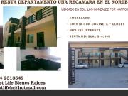 Departamento en renta en Los Gonzalez, Saltillo,...