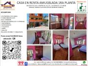 Departamento en renta en Los Mangos, Paraíso, Tabasco