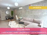 DEPARTAMENTO EN RENTA EN MÉRIDA SAN RAMON NORTE