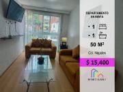 Departamento en renta en Nápoles, Benito Juárez, Ciudad...