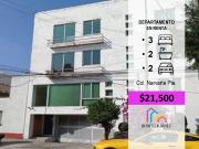 Departamento en renta en Narvarte Poniente, Benito...