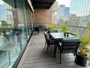 departamento en renta en polanco 3r/3.5b/2e terraza 176m2