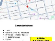 Departamento en renta en Roma Norte, Cuauhtémoc, Ciudad...