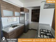 Departamento en renta en San Andrés Cholula Centro, San...