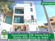 Departamento en renta en San Bernardino Tlaxcalancingo,...