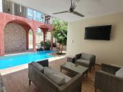 Departamento en renta en Santa Rita cholul con alberca