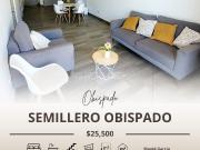 Departamento en renta en Semillero Obispado — con balcón...