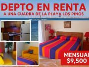 departamento en renta – fracc. los pinos a una calle de...
