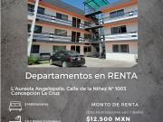 DEPARTAMENTO EN RENTA LÂUREOLA
