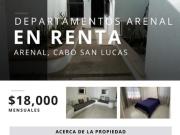 Departamento En Renta Los Cabos, Arenal