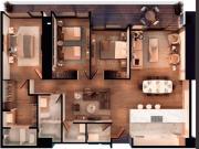 Departamento en Renta Origina Pedregal 3 recámaras