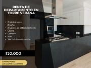 DEPARTAMENTO EN RENTA TORRE VEDANA