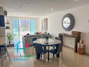 Departamento en renta vacacional en Playa Diamante, a...
