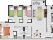 Departamento en San Bernardo