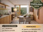 Departamento en Soha Mod Solo PB Zona Country