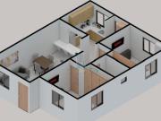 Departamento en Universidad Sur