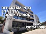 DEPARTAMENTO EN VENTA 3 DORMITORIOS ARGUELLO EL REFUGIO