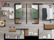 Departamento CERO PIE al 90% al 85% y al 80% 3d1b valor...