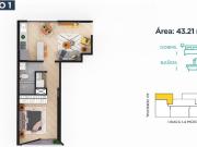 DEPARTAMENTO EN VENTA 43M2 – 1D – BALCÓN SURQUILLO