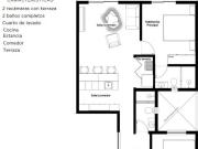 Departamento en Venta 75 m² en Portales Cdmx Am1 Z