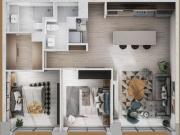 DEPARTAMENTO EN VENTA EN LA COLONIA AMERICANA 87 m2...