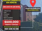 DEPARTAMENTO EN VENTA, AMPLIACION BELLAVISTA, SALAMANCA GTO