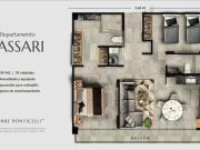 Departamento en venta amueblado Torre Ponticelli,...