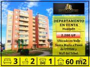 Departamento en venta c/ estacionamiento en Hualpén