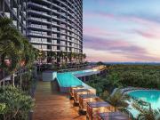 Departamento en venta con laguna artificial Cancún 1503