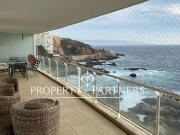 Departamento en venta, con vista en primera linea al mar