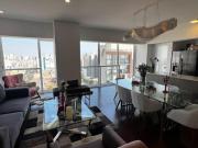 Departamento en venta con vista lateral al mar en Miraflores