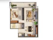 Departamento en Venta de 1 Recamara en Versalles, zona...