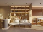 Departamento en venta de 2 rec?maras en Aldea Zam? con...