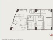 Departamento en venta de 2 recámaras y estudio, Royal...