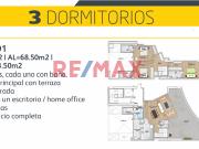 Departamento en venta en Barranco a S/1,776,000