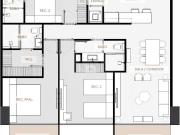 Departamento en venta en Bosque Real 3 Rec?maras