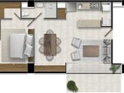 Departamento en venta en Central Garden