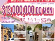 Departamento en venta en Centro, Querétaro, Querétaro