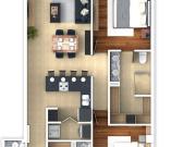 Departamento en venta en Colomos Providencia,...