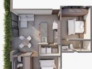 Departamento en venta en Colonia Jardines del Bosque,...