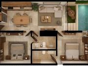 Departamento en Venta en Conkal, Mérida