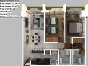 Departamento en venta en Del Valle Centro, Benito...