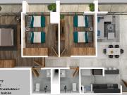 Departamento en venta en Del Valle Centro, Cancún,...