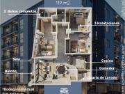 Departamento en venta en El Colli Urbano 1a. Sección,...