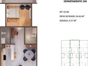 Departamento en venta en Escandón I Sección