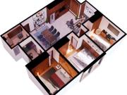 DEPARTAMENTO EN VENTA EN FRACCIONAMIENTO VISTAS SAN...