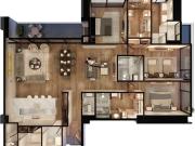 Departamento en venta en Fuentes del Pedregal, Tlalpan,...